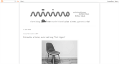Desktop Screenshot of minimoblog.com